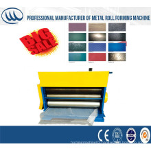 automatic embossing machine Aluminum embossing machine made in tongxiang China hot sale